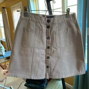 Urban Outfitters BDG Button Up Jean Skirt